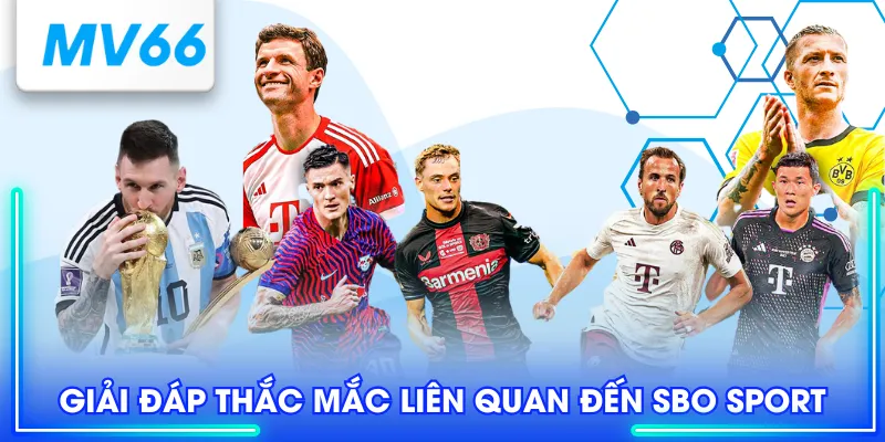 Giải đáp thắc mắc liên quan đến SBO Sport